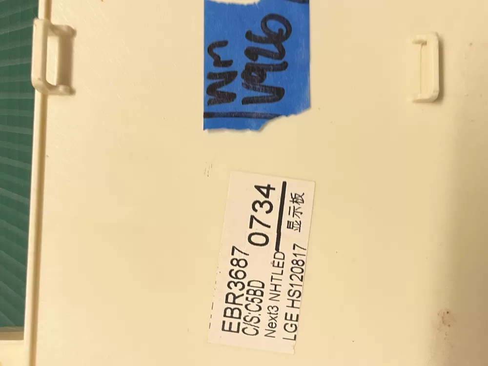 LG EBR36870734 Washer Display Control Board AZ209179 | Wmv926