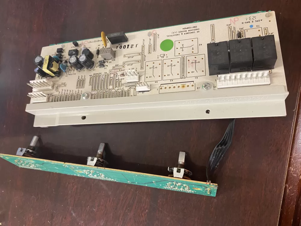 GE WH12X10614 175D5261G039 EBX1129P004 Washer Control Board AZ35515 | BK97