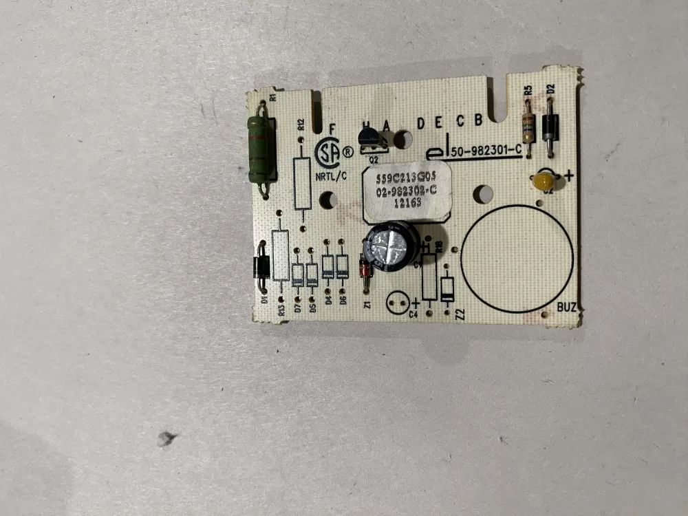 GE 559C213G05 50-982301-D 50-982301-E 559C213G04 50-982301-A WE04X10103 Dryer Control Board