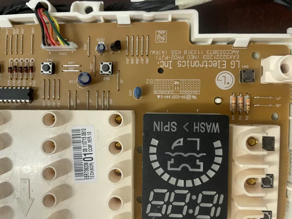 LG EAX32221203 EBR73823801 Washer Control Board AZ36955 | KMV327