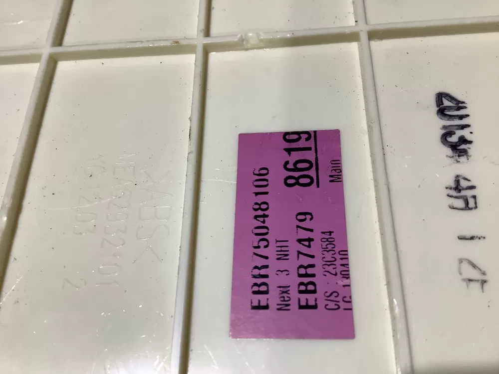 LG EBR78421704 EBR74798619 Washer Control Board AZ127181 | NRV719