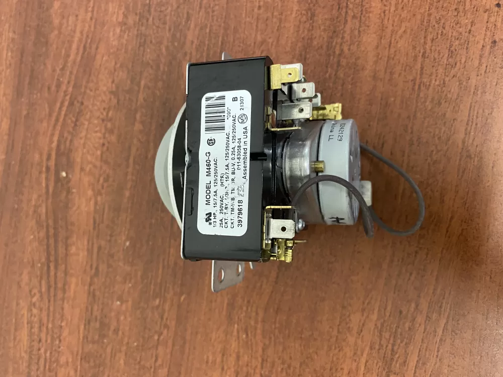 Whirlpool  Amana  Admiral AP6009056 3979618 3979618R 8299783 WP3979618 PS11742198 Dryer Timer