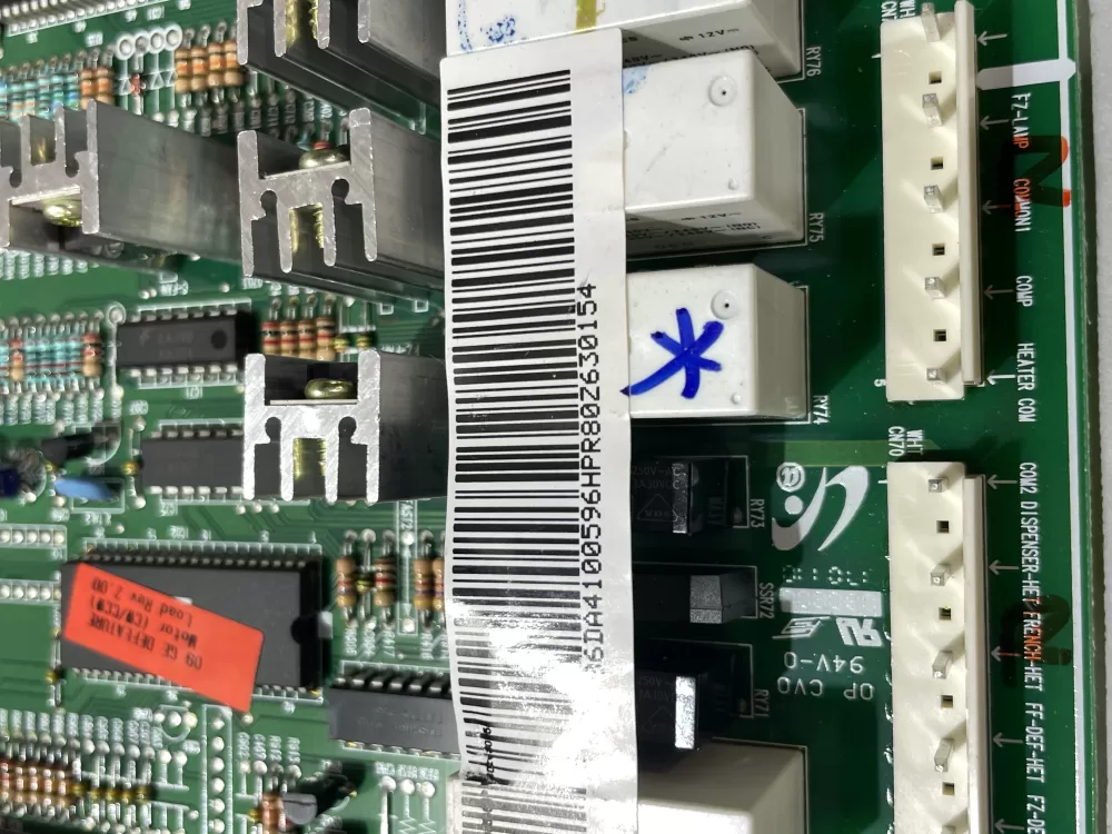 Samsung DA41 00596H Refrigerator Control Board AZ201597 | Wm2357