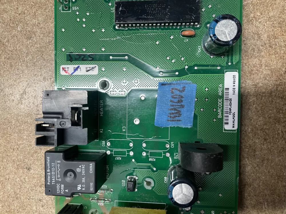 Whirlpool WP8546219 Dryer Control Board AZ15189 | KM1602