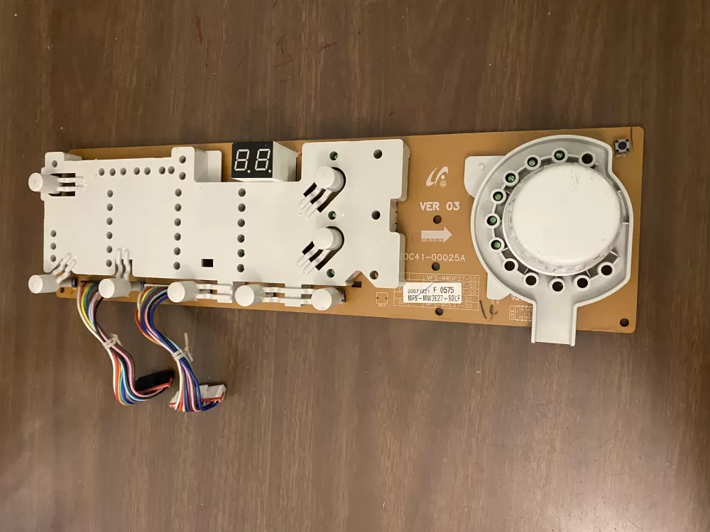 Samsung  DC92-00124A  AP4336556  MFS-MW3E27-S0LF  DC92-00122A  DC41-00025A  MFS-MW3E27-T5 Washer Control Board