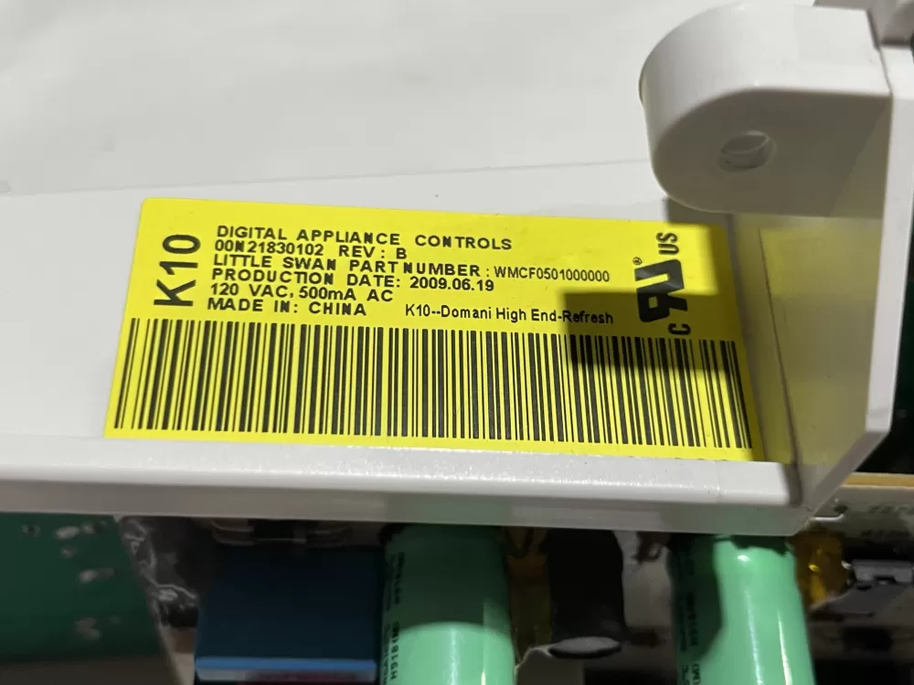 GE WH12X10355 00N21830102 WMCK0501000000 Washer Control Board AZ139631 | Wmv687