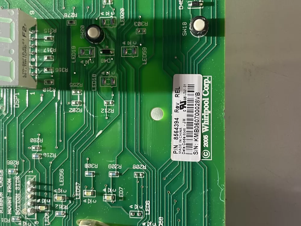 Kenmore Whirlpool Maytag 8564394 Dryer Control Board AZ39994 | Wm380