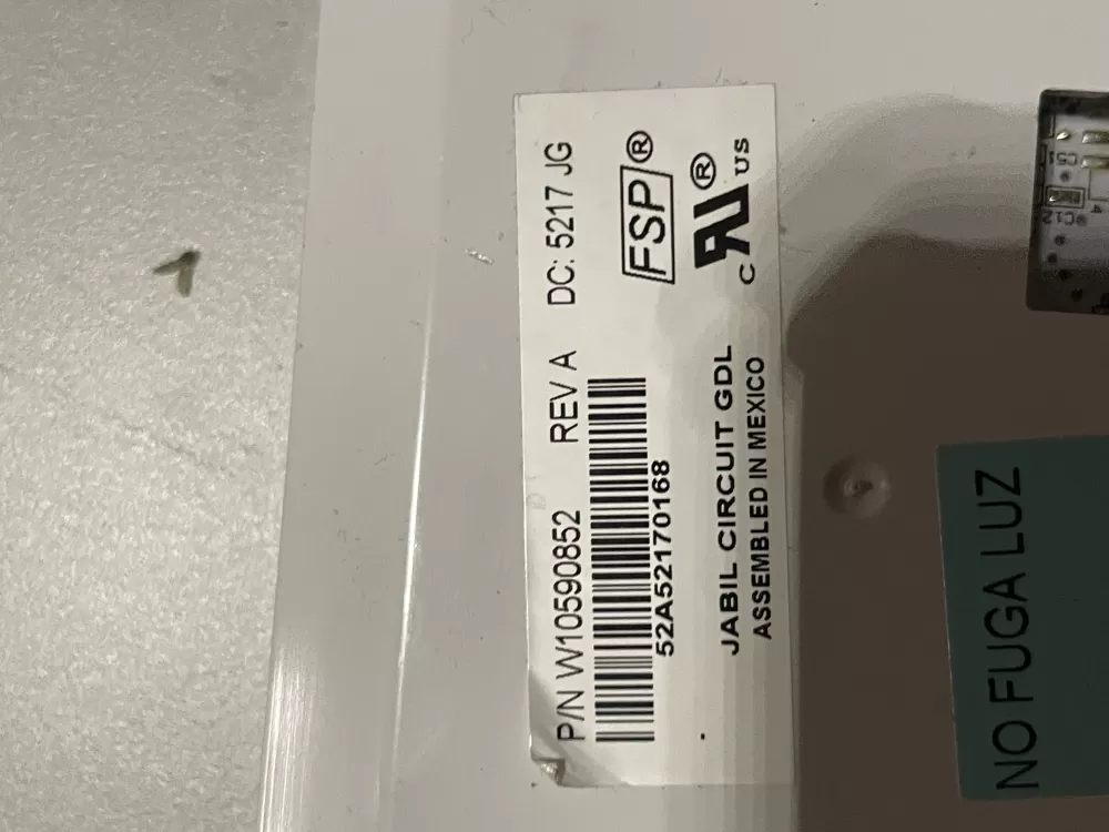 Maytag W10590852 W10639093 AZ30755 Refrigerator Control Board