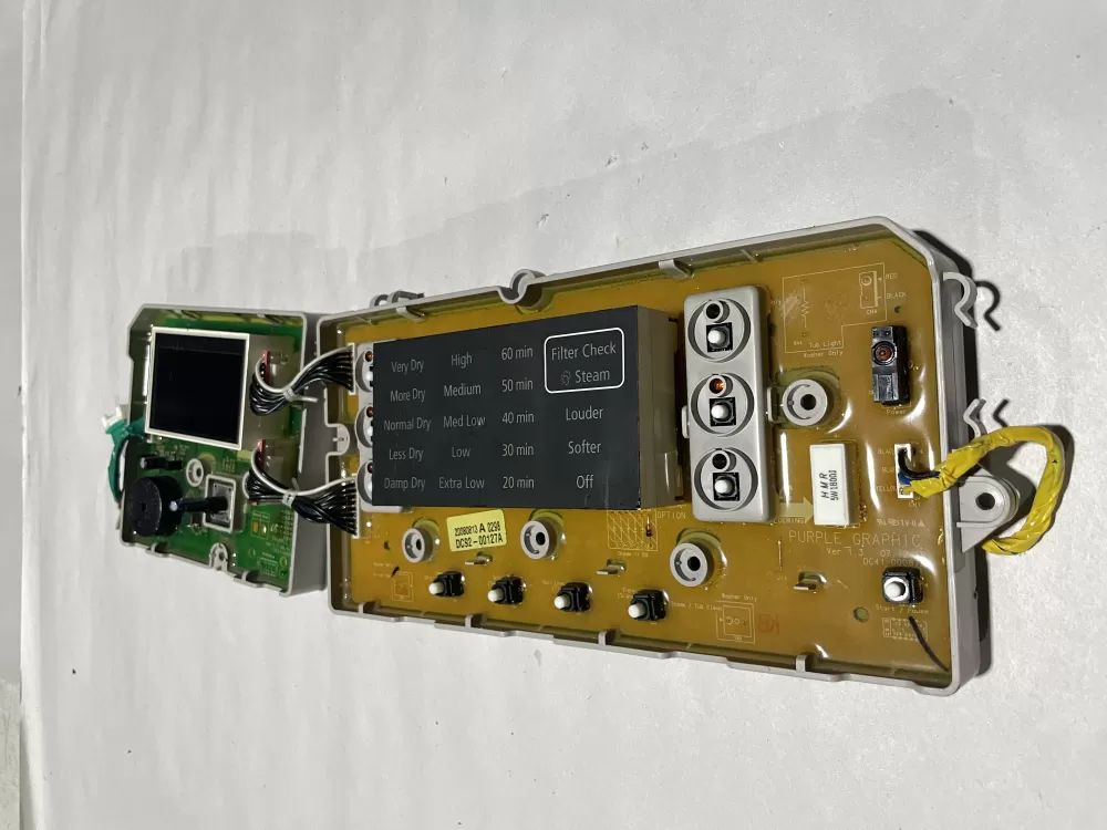 Samsung DC92-00127A Dryer Control Board