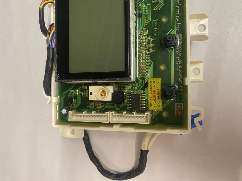 LG 6870EC9236A 6871ER2020B Washer Control Board AZ210599 | BK1706