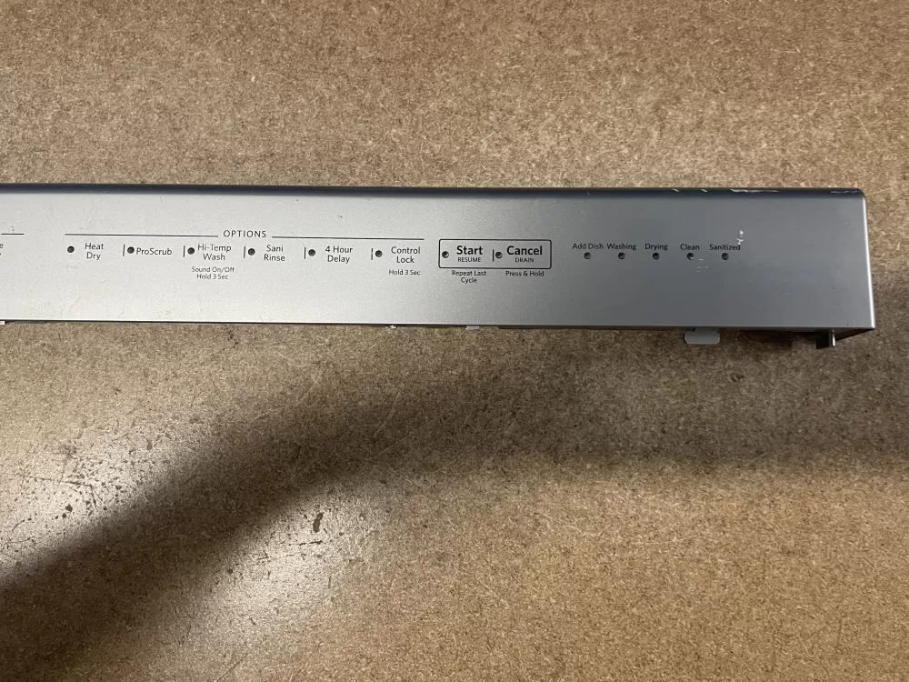 Whirlpool  KitchenAid W10653364 Dishwasher Control Board User