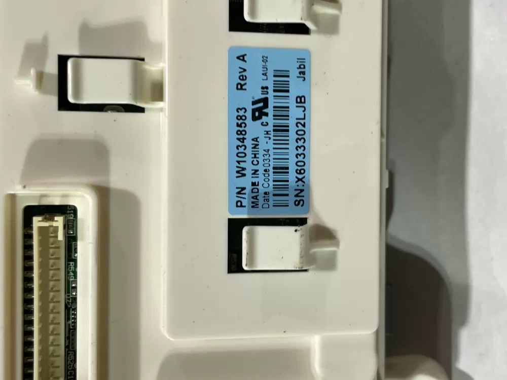 Maytag W10348583 Dryer User Interface Control Board W10275792 AZ168959 | Wm2584