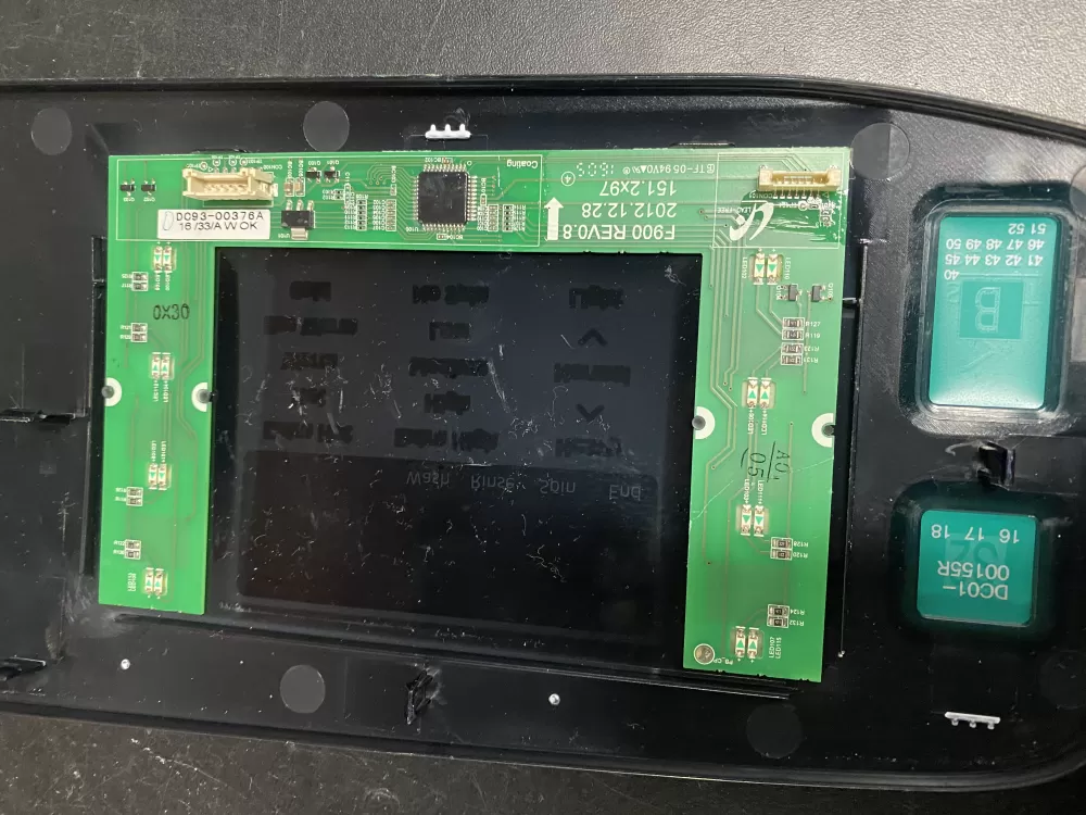 Samsung DC93-00376A Washer UI Touch Sensor Display Board AZ21118 | BKV97