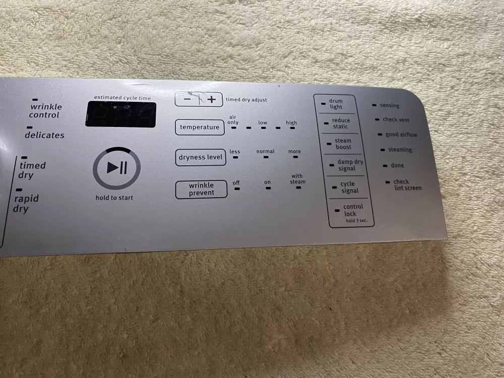 Maytag Whirlpool W10469306 Dryer Control Board Panel AZ5926 | V353
