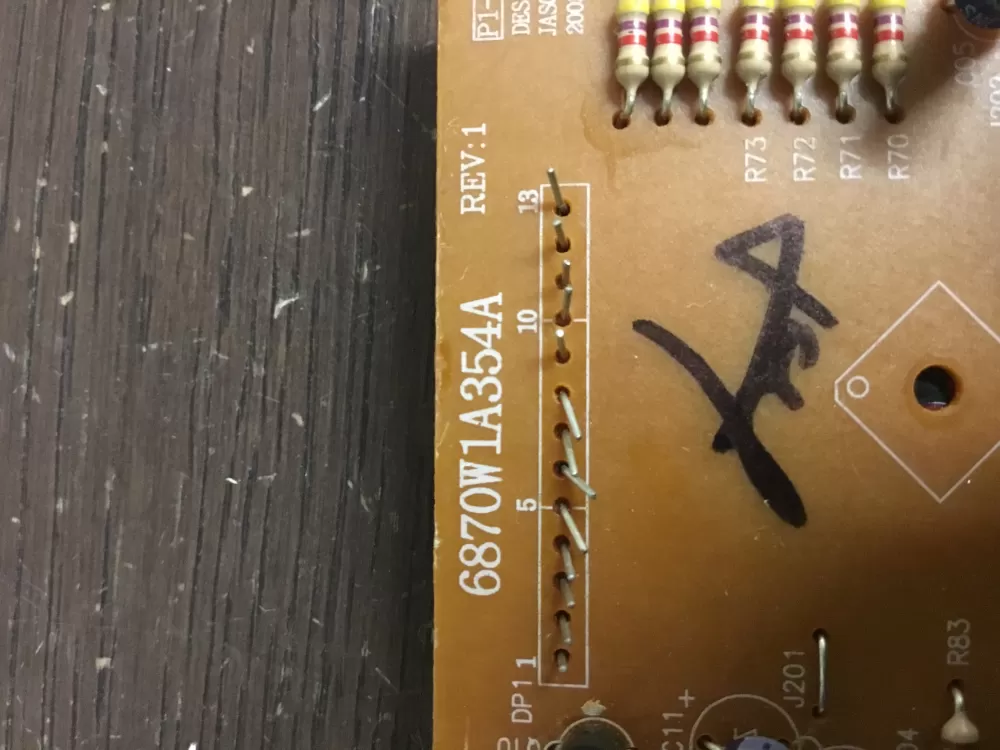 Maytag Kenmore 6870W1A354A Microwave Control AZ19604 | NR173