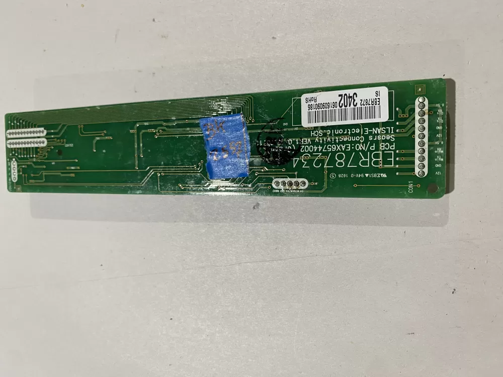 LG EBR78723402 Refrigerator User Interface Control Board AZ165901 | BK2557