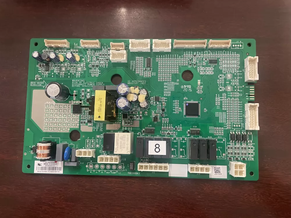GE WR55X35725 WR55X30806 197D8528G101 MB6075S Refrigerator Control Board