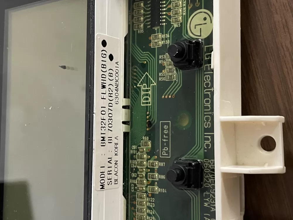 LG 6870EC9236A 6871ER2020B Washer Control Board AZ76148 | KMV588