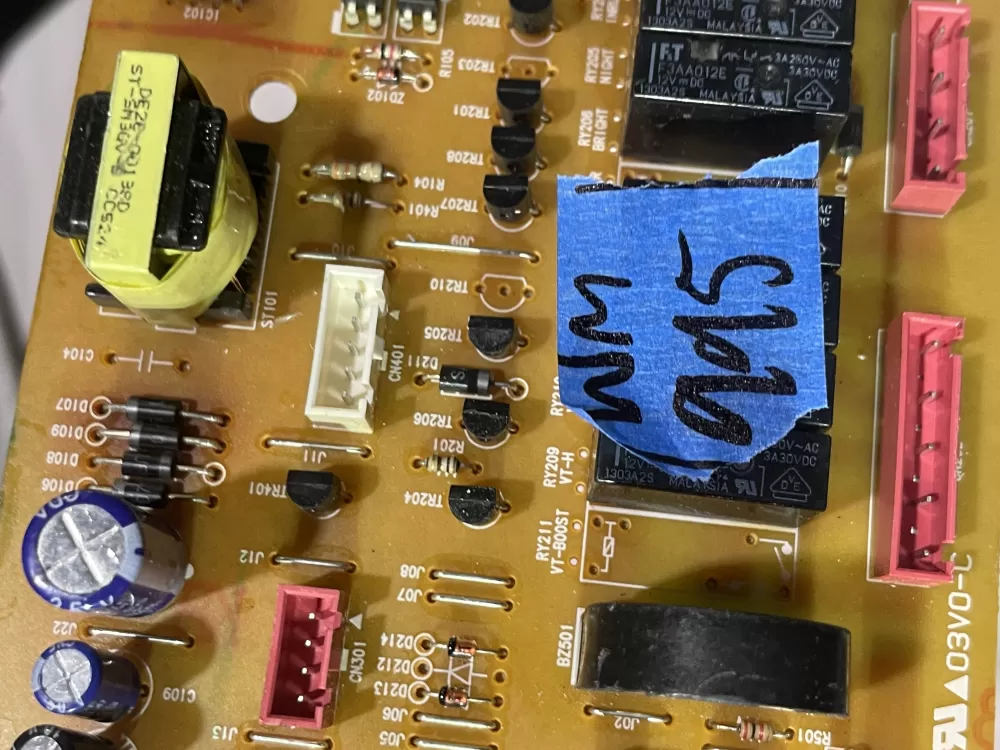 Samsung microwave control board RAS-SM7GV-10 AZ141808 | Wm995