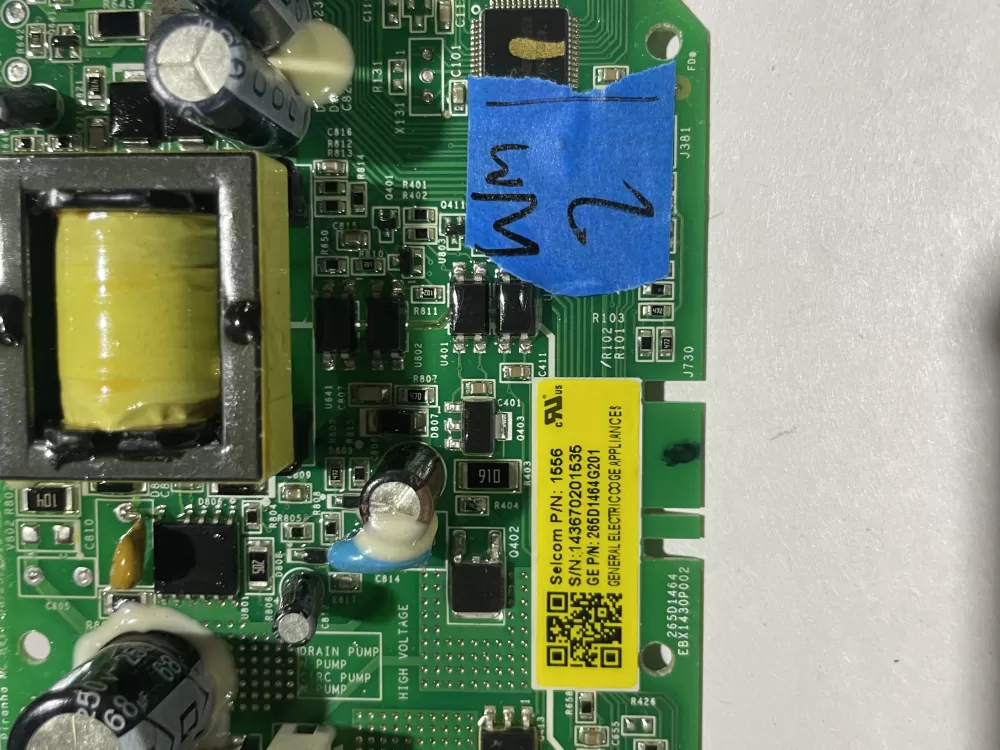 GE 265D1464G201 Dishwasher Control Board AZ157201 | Wm2