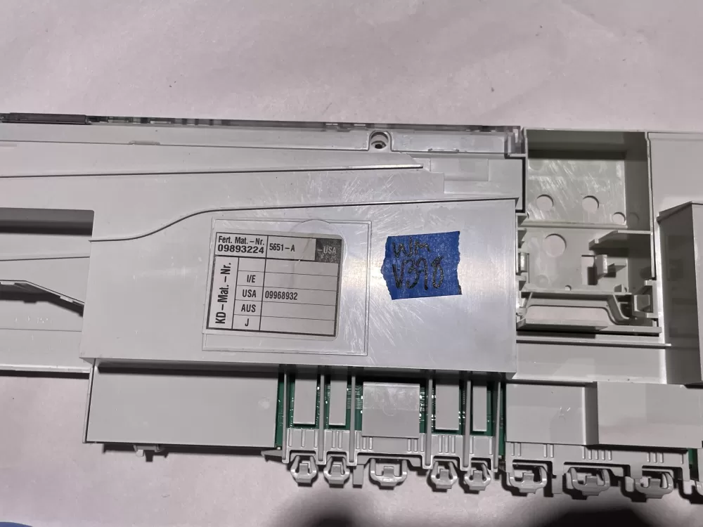Miele Dishwasher Control Module 9893224 09968932 AZ141605 | Wmv398