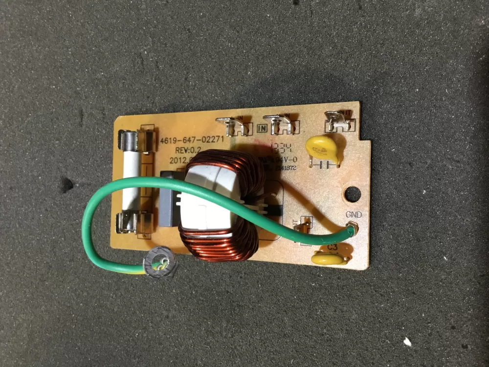 Whirlpool searchsearchTerm4619-647-02271 4619-647-02271 Microwave Control Board Noise Filter