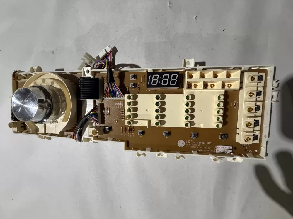 LG 6871EC1116A  067011270BD Washer Control Board
