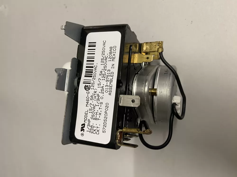 GE 572D520P020 Dryer Timer