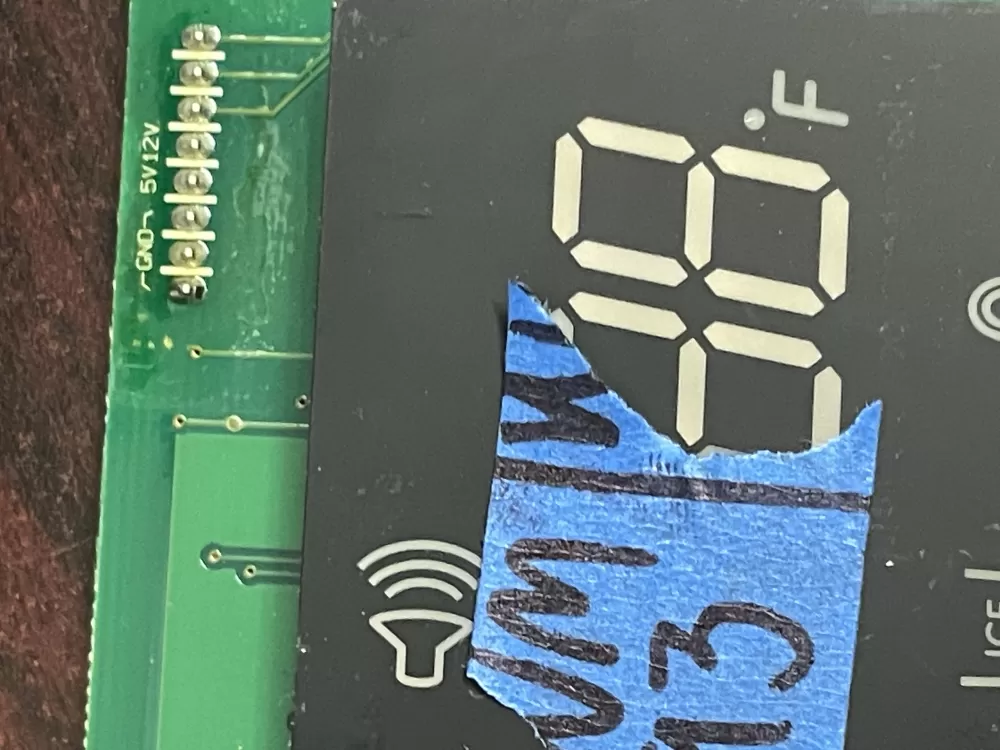 Samsung DA41 00475D Refrigerator Control Board AZ27432 | WM93