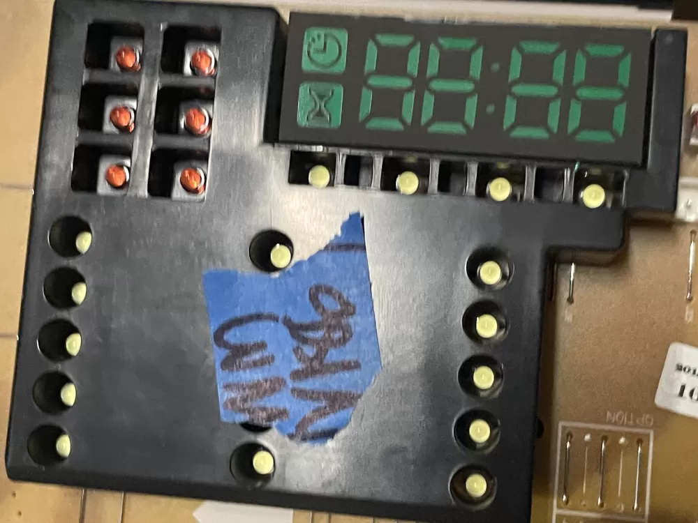 Samsung DC94 00003Y Dryer Interface Control User Board AZ25928 | WMV183