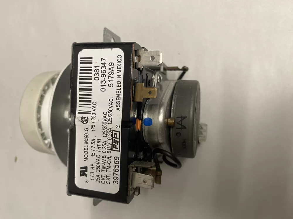 Whirlpool 3976569 013-96347 008286 Dryer Timer