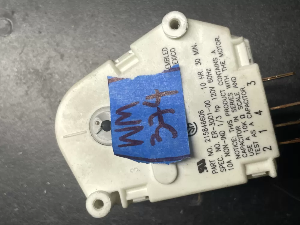Frigidaire Kenmore AP2111929 12762 Refrigerator Defrost Timer AZ36130 | Wm374