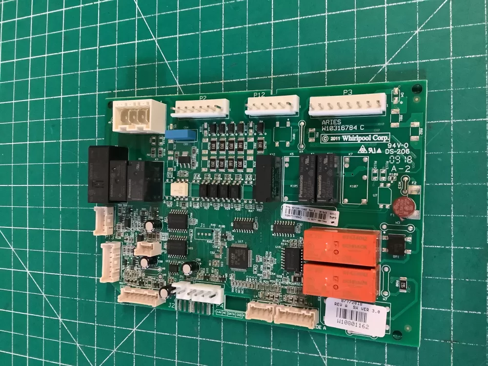Whirlpool W10675033 W10801162 Refrigerator Control Board AZ227851 | NR195