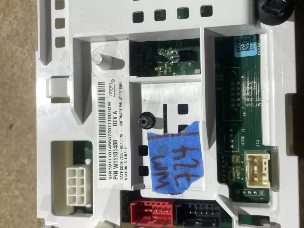 Whirlpool AP6284497 W11101488 W11162438 Washer Control Board AZ70226 | Wm724