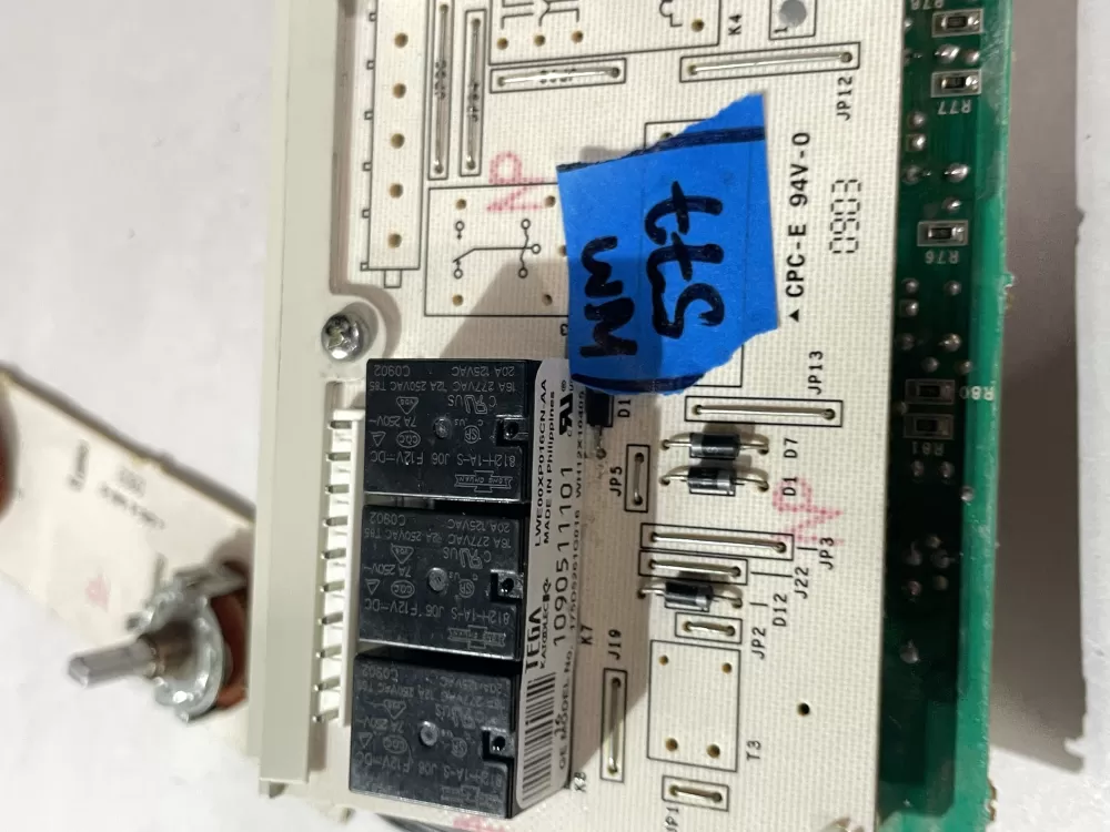 GE 175D5261G016 WH12X10405 Washer Control Board AZ205295 | Wm577