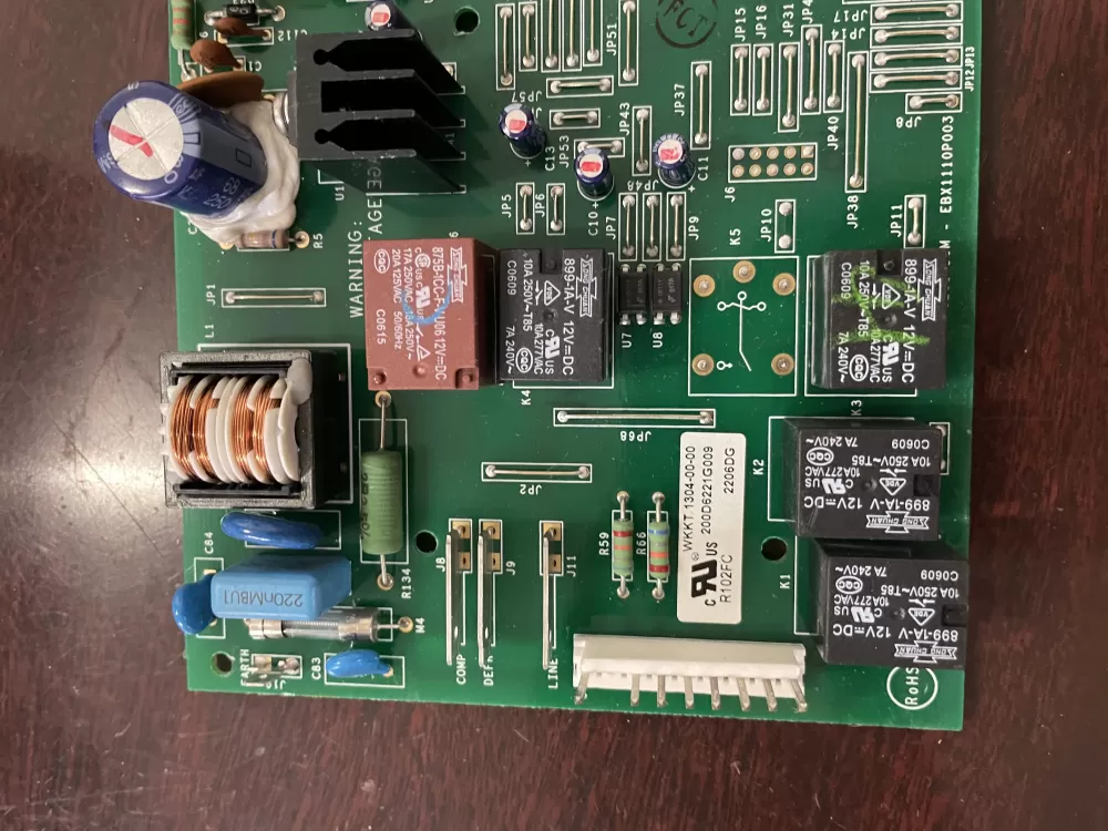 GE 200D6221G009 EBX1110P003 Refrigerator Control Board AZ36205 | KM383