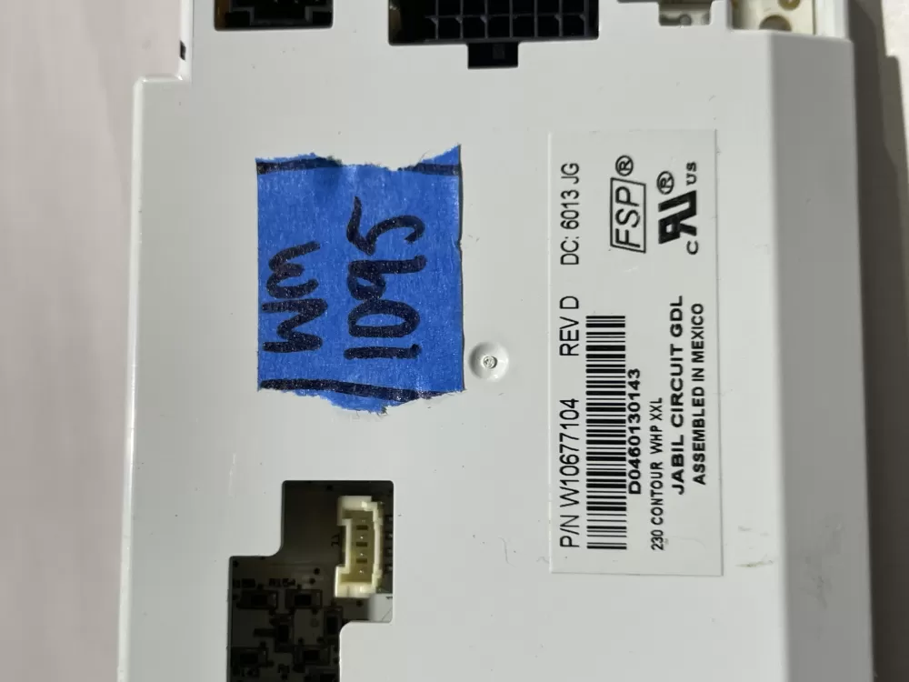 Whirlpool W10677104 Refrigerator Electronic 
 Control Board AZ135095 | Wn1095