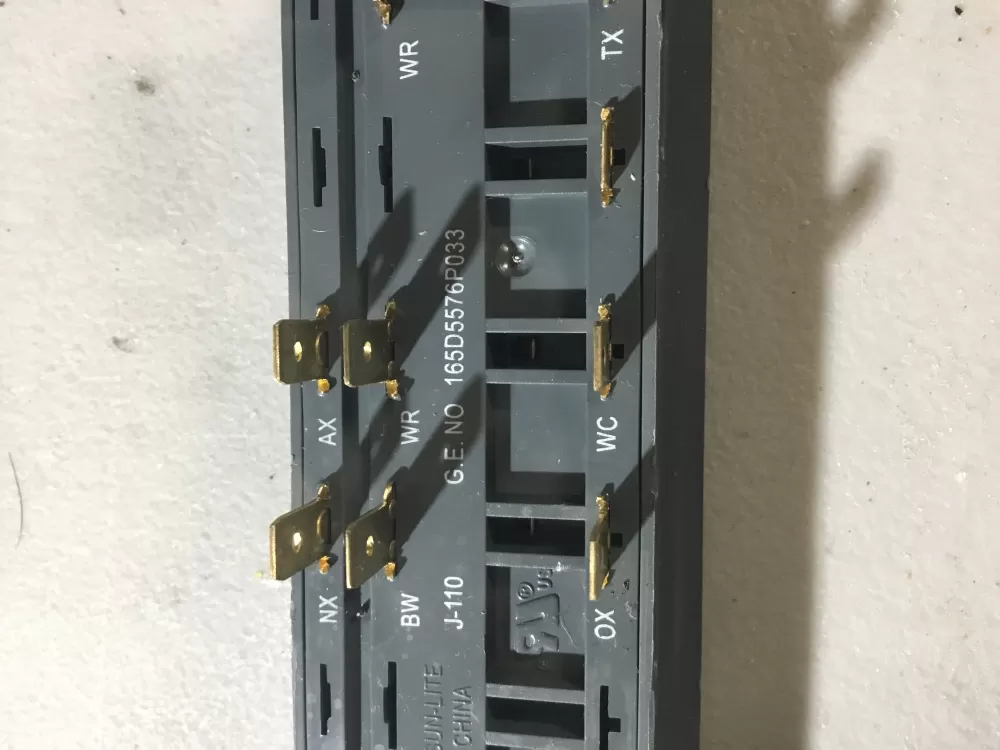 GE Hotpoint 165D5576P033 Dishwasher Button Control Panel AZ118607 | BG2189