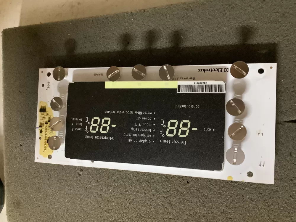 Frigidaire AP6285796 242209730 PS12364209 Refrigerator Control Board Display