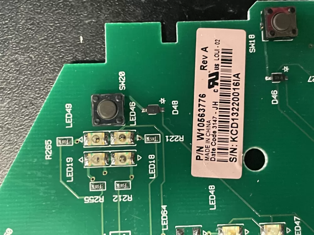 Whirlpool W10563776 Washer Control Board AZ23578 | WM1032