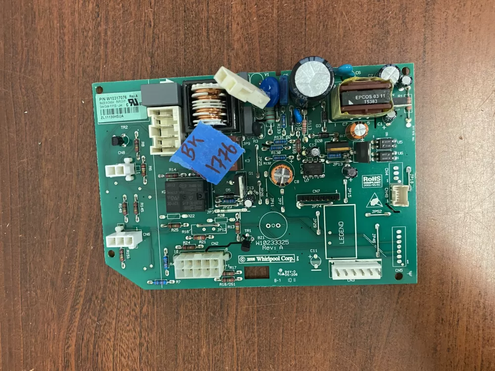 Whirlpool Kenmore W10205552 Refrigerator Control Board AZ46139 | BK1776