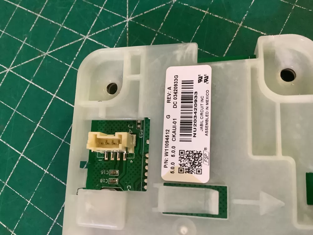 KitchenAid W11094512 Range Oven Display Control Board AZ195065 | NR658