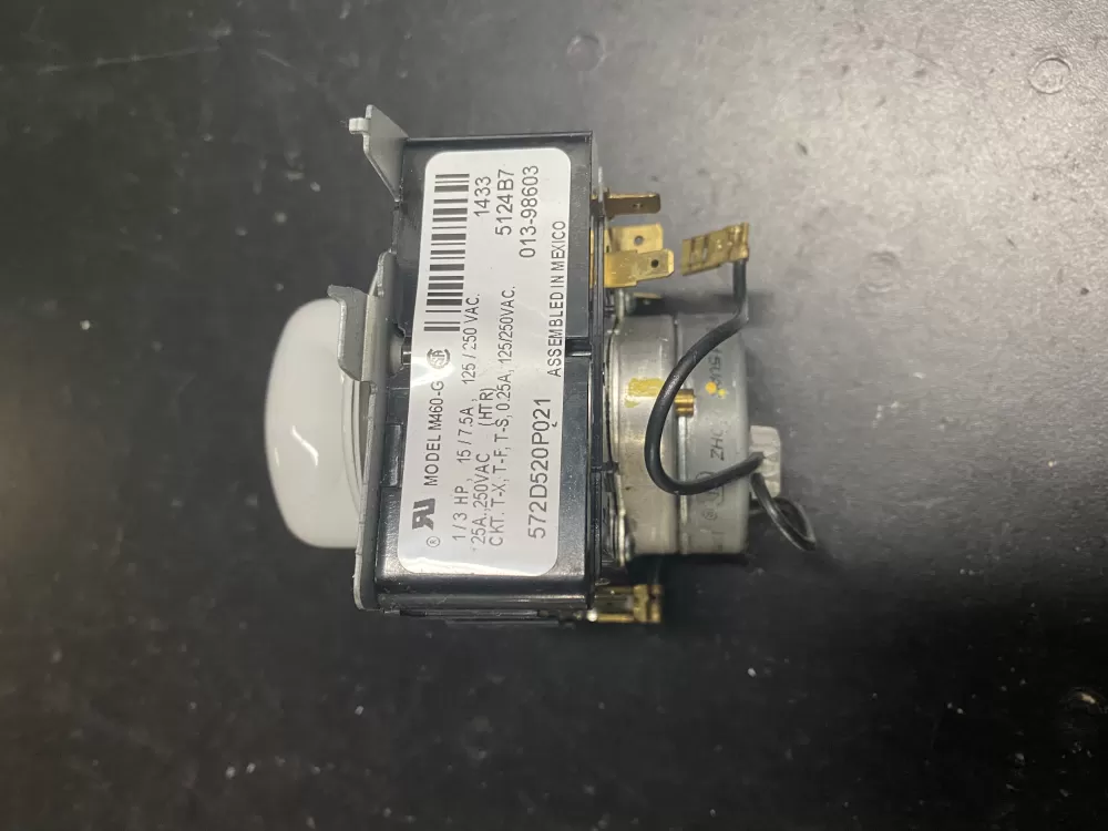 GE 572D520P021 WE4M271 Dryer Timer AZ11436 | BK937