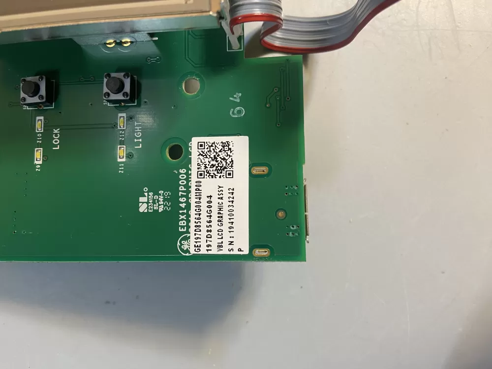 GE 197D8564G004 Refrigerator Control Board AZ102067 | BG2058