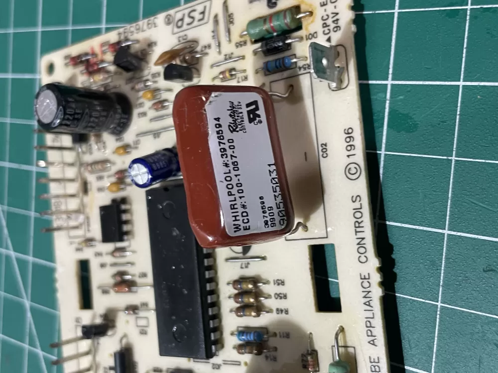 Control Board 100-1067-00 AZ195512 | Wm504