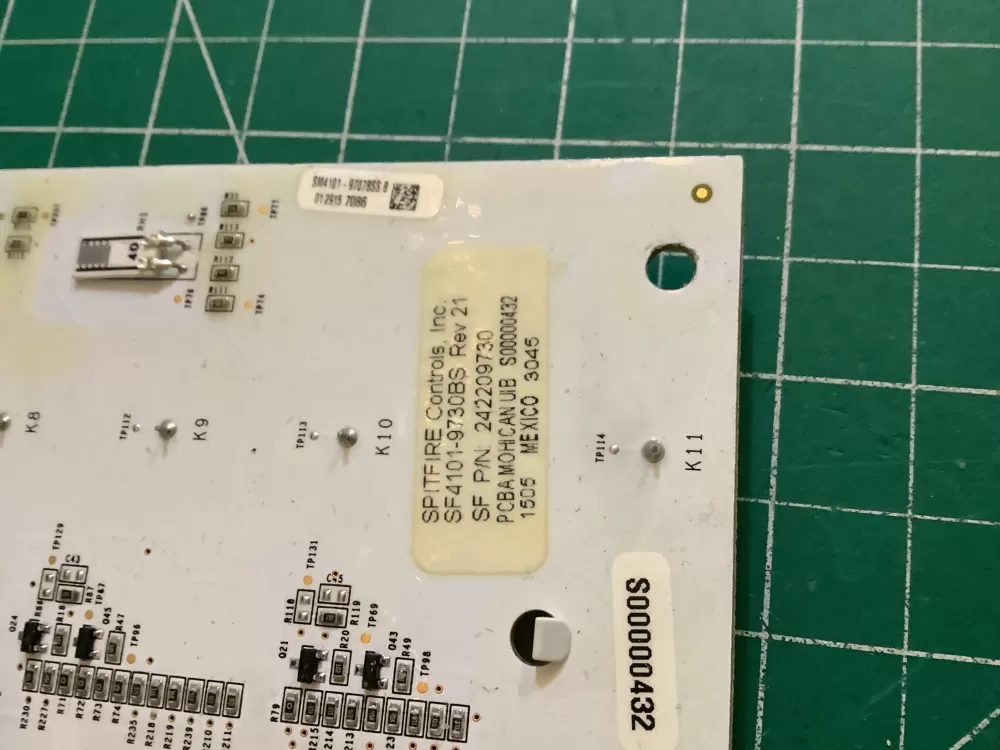 Frigidaire AP6285796 Refrigerator Display Control Board P# AZ152494 | NR2118