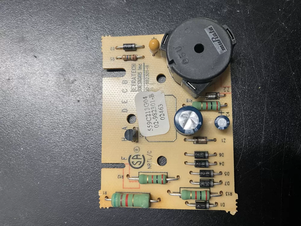 GE 559C213G05 50-982301-D 50-982301-E 559C213G04 50-982301-A WE04X10103 Dryer Control Board