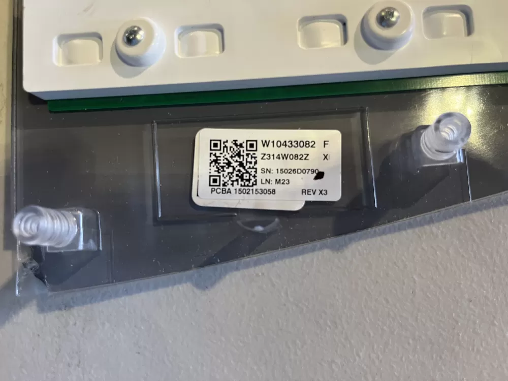 Whirlpool AP6024018 W10433082 W10750475 Washer Control Panel AZ41239 | V409