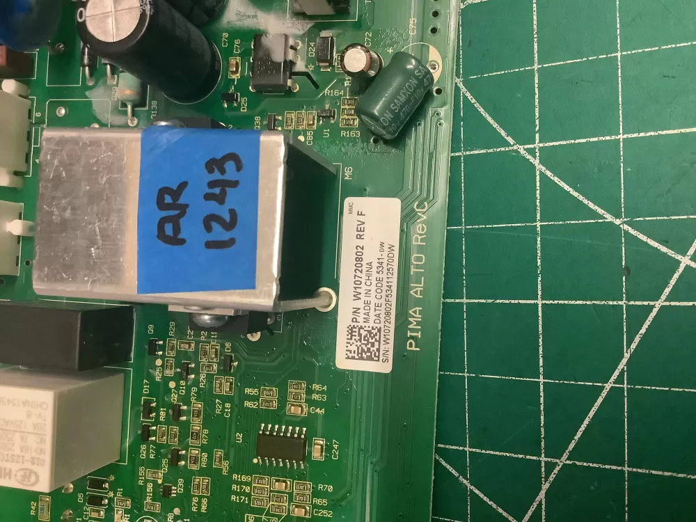 Whirlpool W10720802 Washer Main Control Board AZ205526 | AR1243