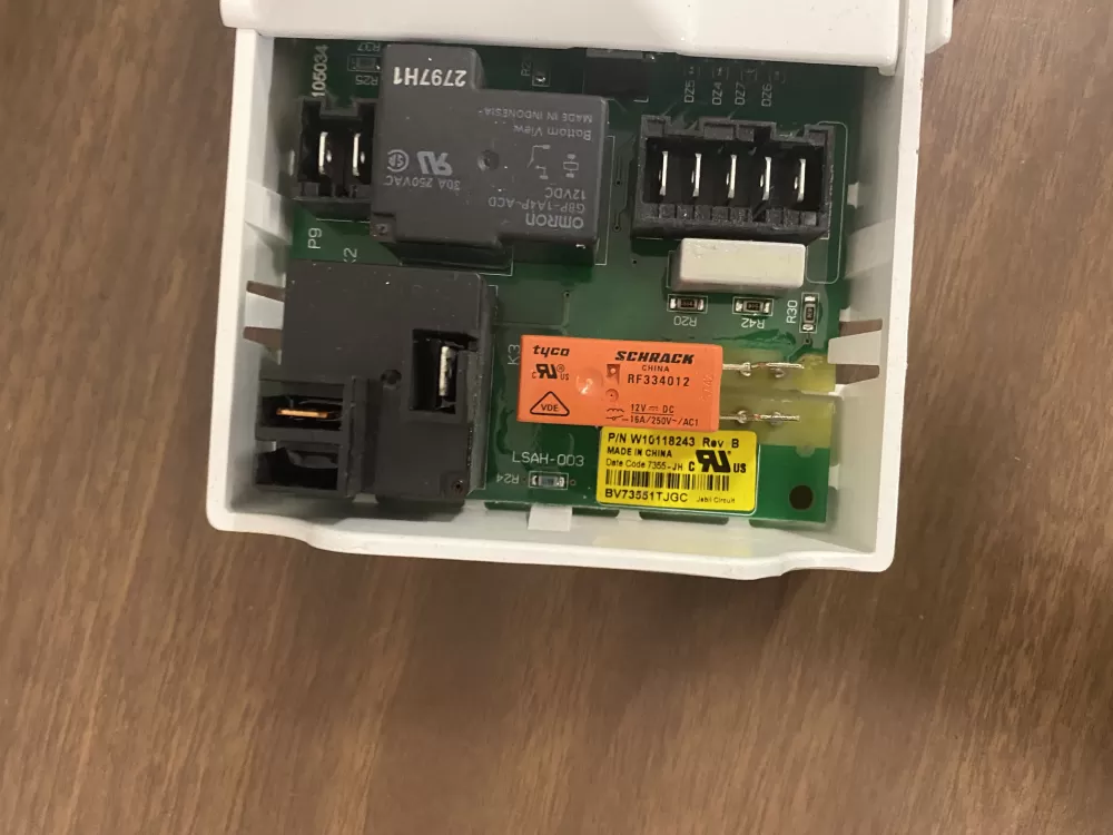 Whirlpool  Kenmore  Maytag 11616  1447617  3978982  PS11748355  W10067040  W10074270  W10111607  W10111609  W10111614  W10111616R  W10118243  W10118243R Dryer Control Board